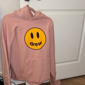 Drew house pink hoodie